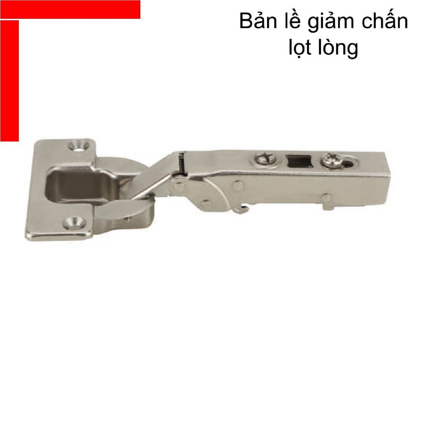 Bản lề giảm chấn Hafele góc mở 95 độ cho gỗ dày lọt lòng 311.08.852