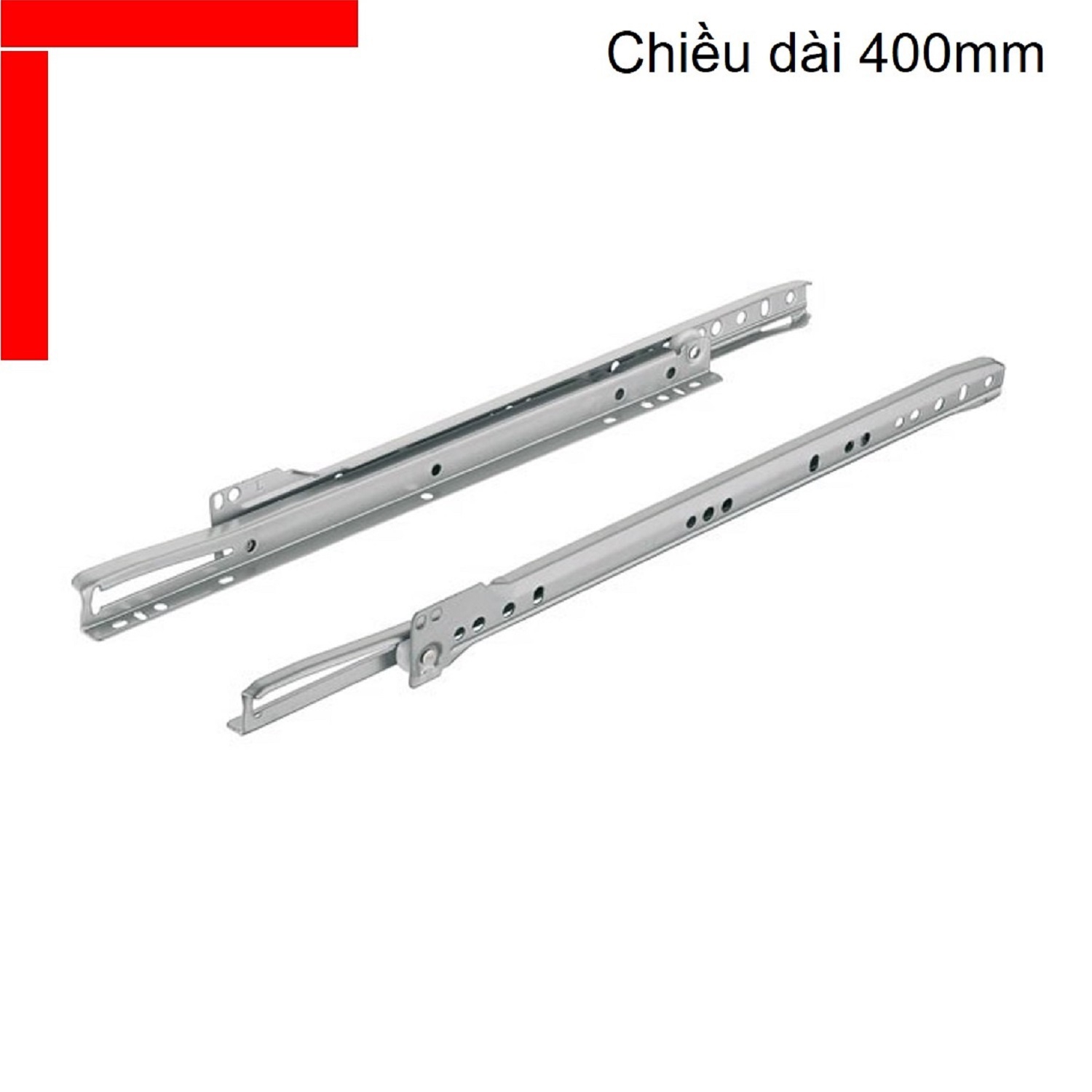 Ray bánh xe Hafele mở 3/4 chiều dài 400mm 431.16.703